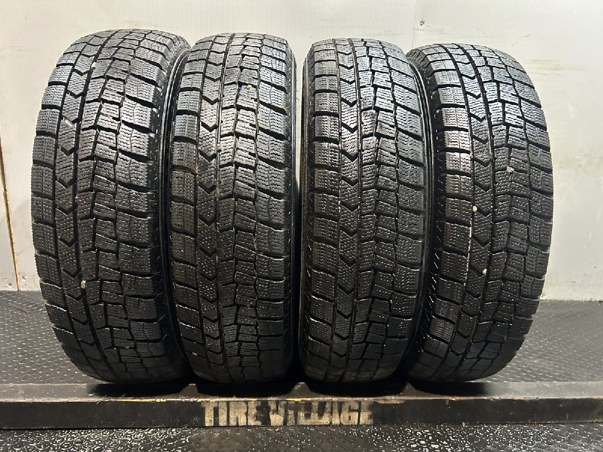 DUNLOP WINTER MAXX WM02 165|65R14 14インチ スタッドレス 4本 22年製 バリ溝 ソリオ タンク ルーミー トール ブーン パッソ等 KTD502