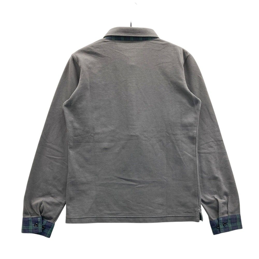 サイズ：S BEAMS GOLF ビームスゴルフ 長袖ポロシャツ グレー系