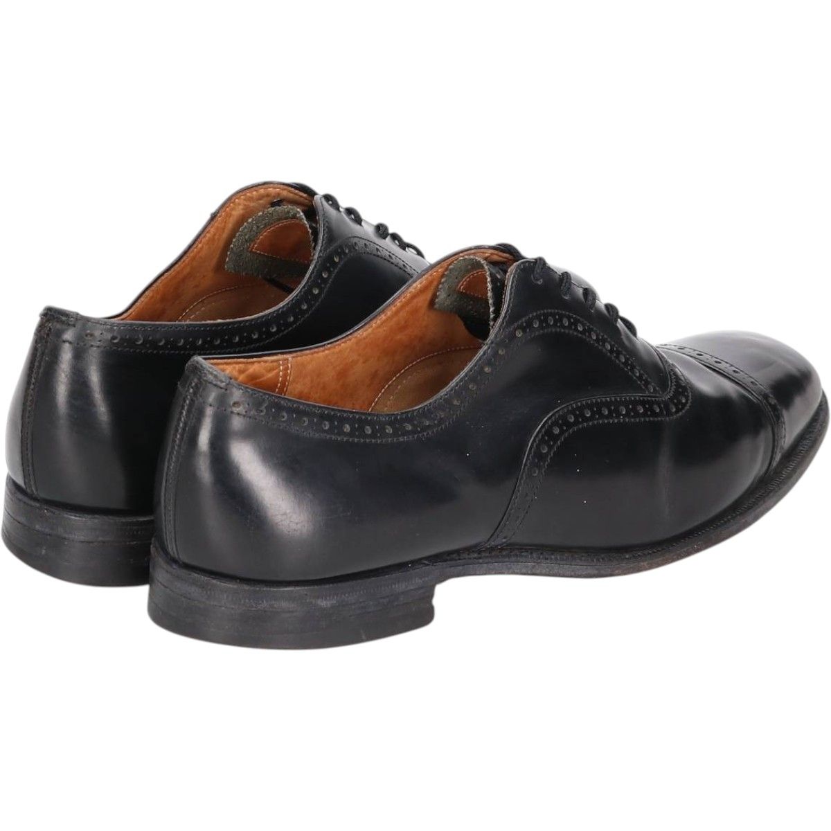 古着 チャーチ CHURCH S セミブローグ ストレートチップシューズ メンズ26.5 cm相当 saa 013949