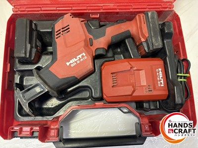 ▽ HILTI ヒルティ SR 2-A12 充電式レシプロソー バッテリー2個|充電器