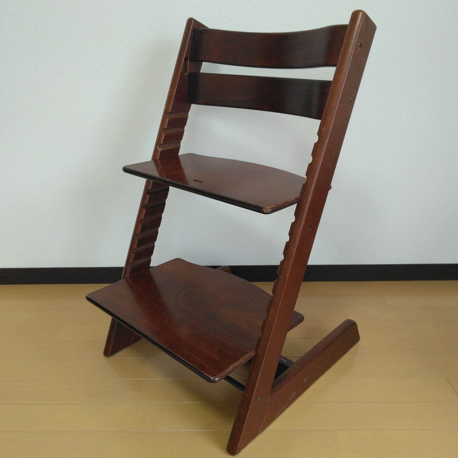 ストッケ トリップトラップチェア (ベビーガードブラウン)正規品