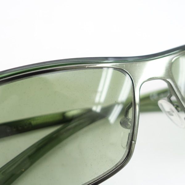 GUCCI / グッチ □サングラス クリア グリーン スチール GG1723/S