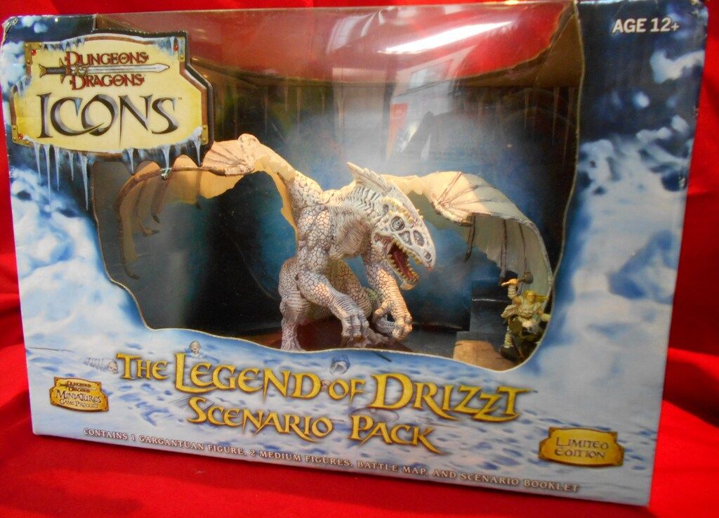D&D MINIATURES THE LEGEND OF DRIZZT SCENARIO PACK