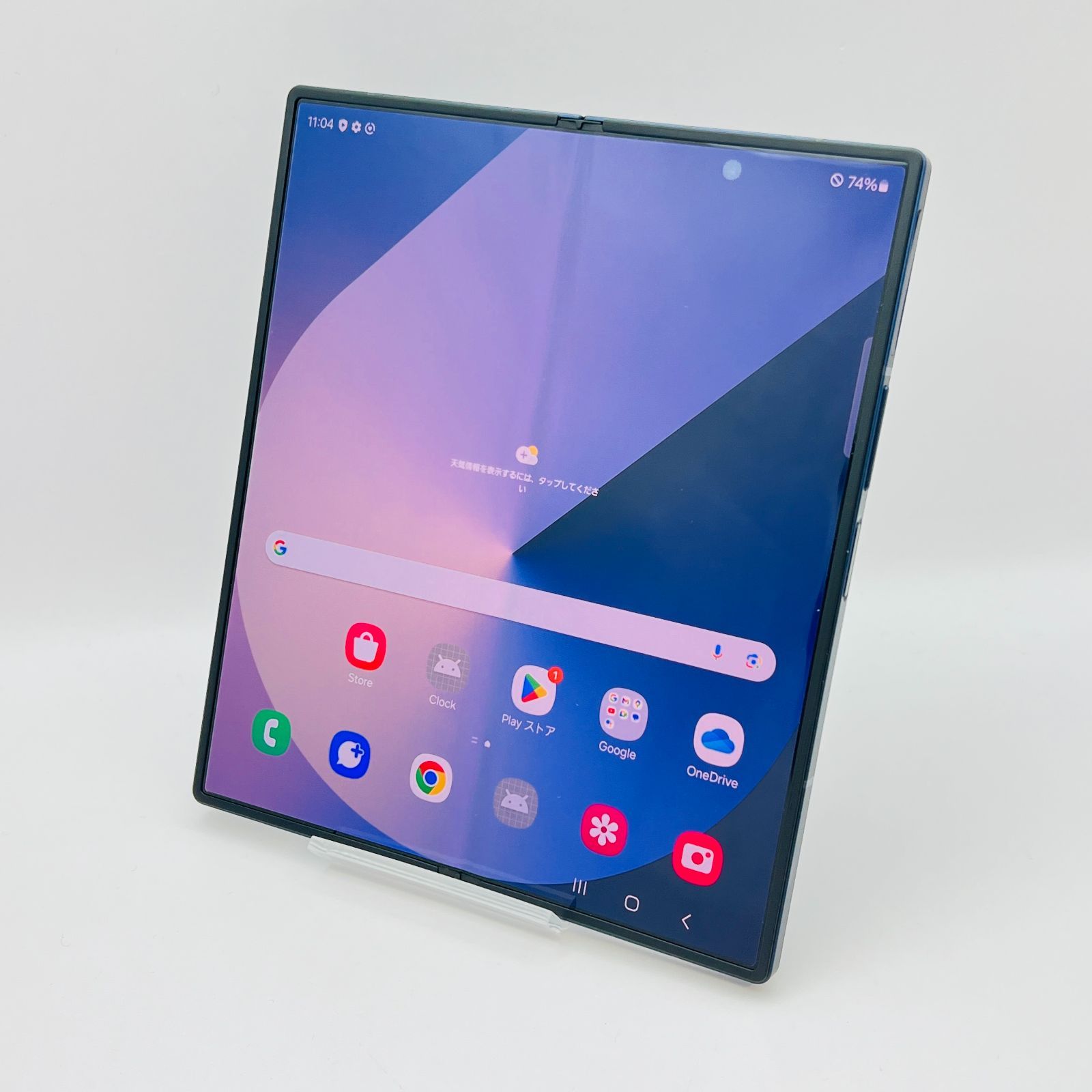 au Galaxy Z Fold6 256GB SCG28 ネイビー 動作確認済み - メルカリ