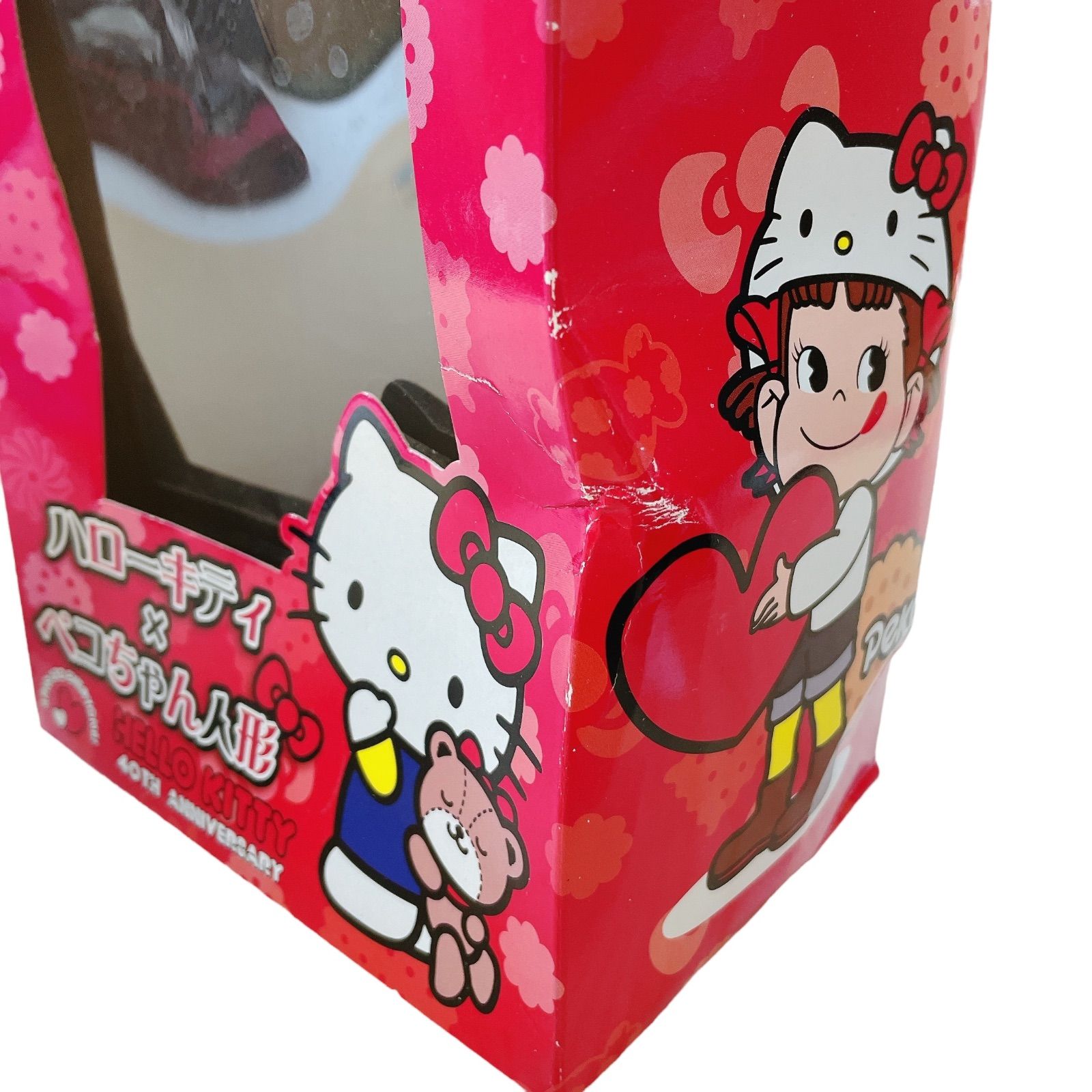 NK9 ハローキティ ペコちゃん コラボ 40周年記念 人形