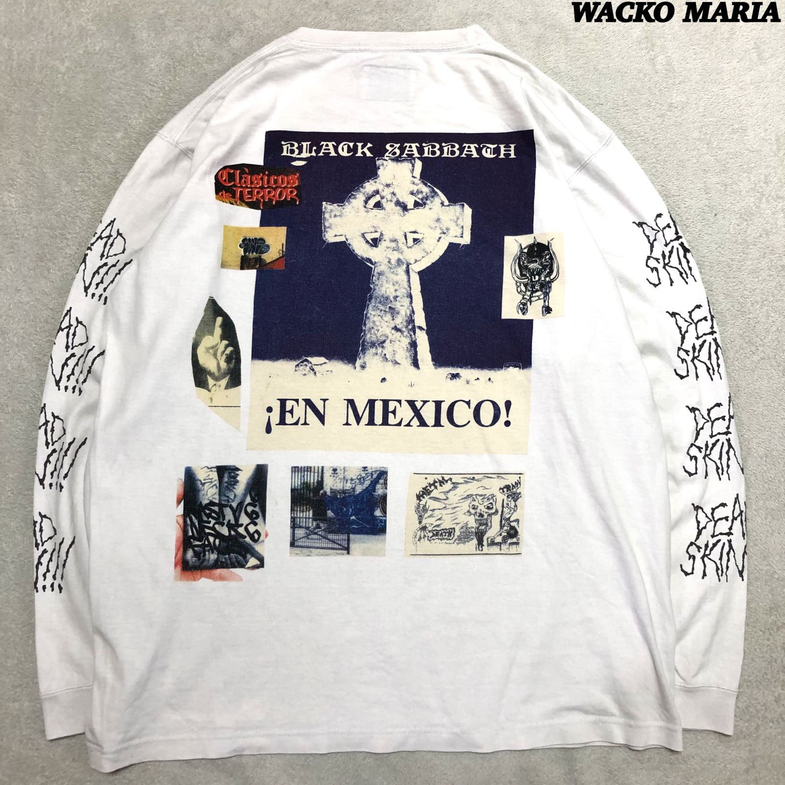WACKO MARIA(ワコマリア) / ロンT/長袖Tシャツ/XL/ブラック/ロゴ