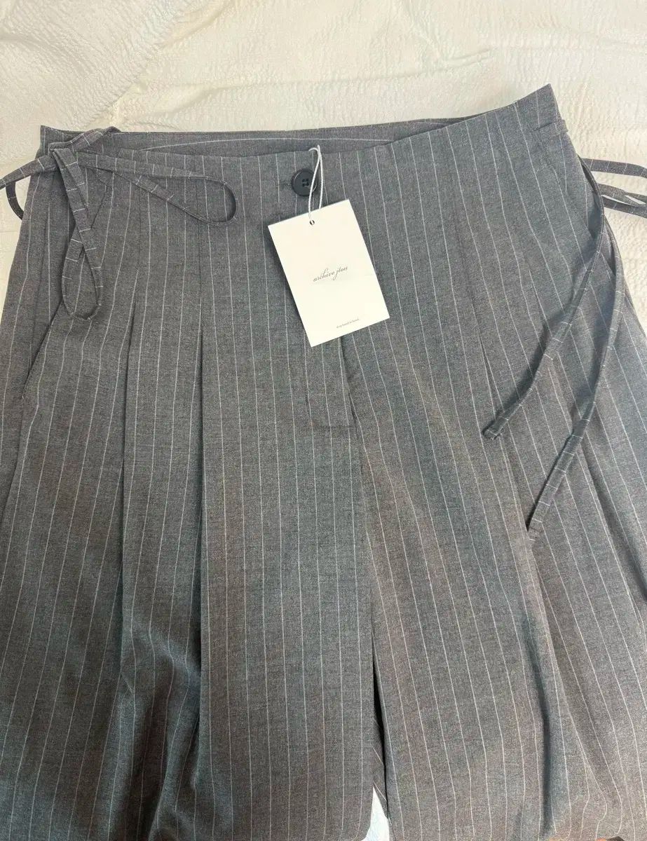 ストライプ スラックス