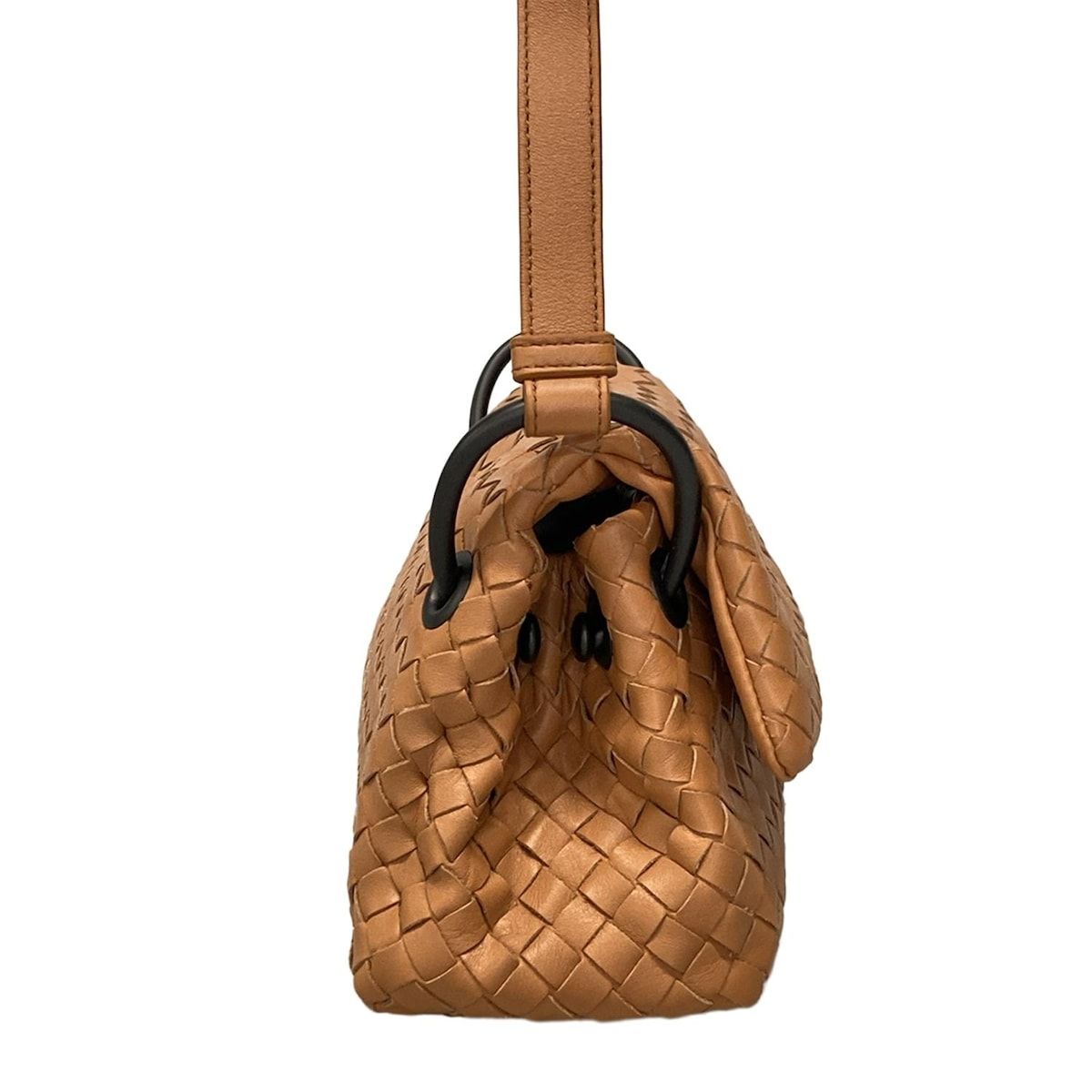 Bottega Veneta ダークブラウン ショルダーバッグ レディース 高級レザーショルダーバッグ | Bottega Veneta® JP