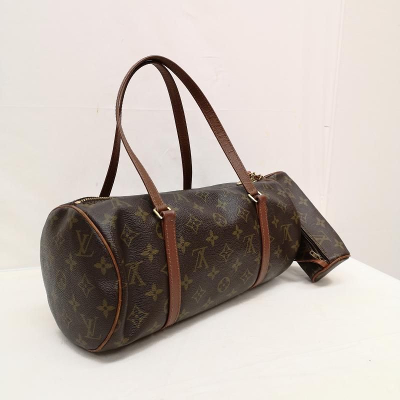 LOUIS VUITTON ルイヴィトン ボストンバッグ ヴィンテージ ポーチ付き モノグラム パピヨン 30 ハンドバッグ M51385