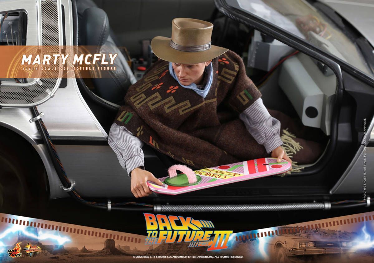 ホットトイズ バック・トゥ・ザ・フューチャー3 マーティ・マクフライ 1/6 Amazon | ムービー・マスターピース バック・トゥ・ザ