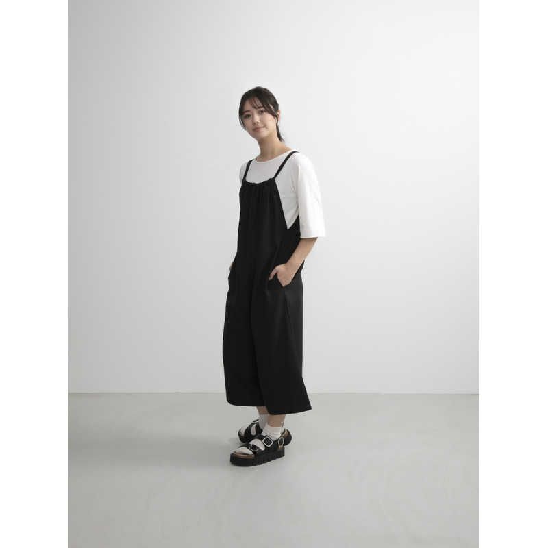 ウシロリボンオールインワン ブラックA