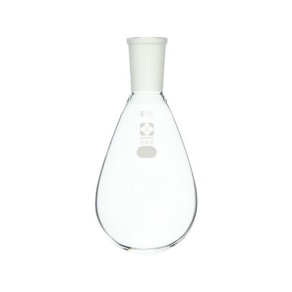 共通摺合なす形フラスコ 200mL 
