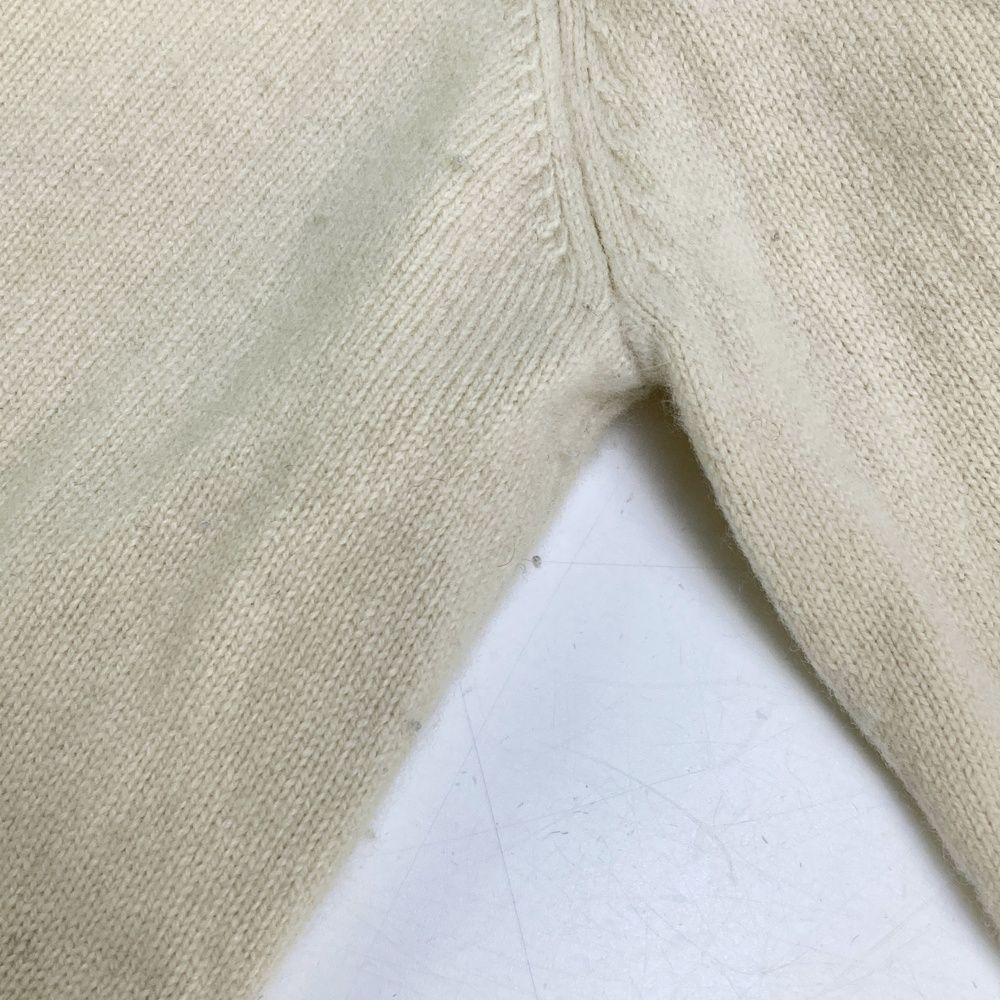 カシミヤ混 ウールニットセーター