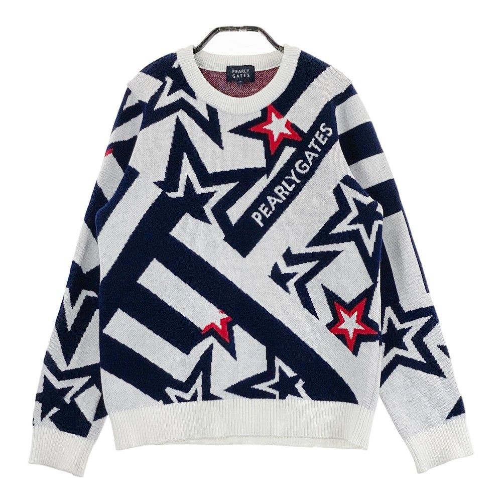 【SHINGO64】パーリーゲイツ　セーター パーリーゲイツ 星 セーター 0