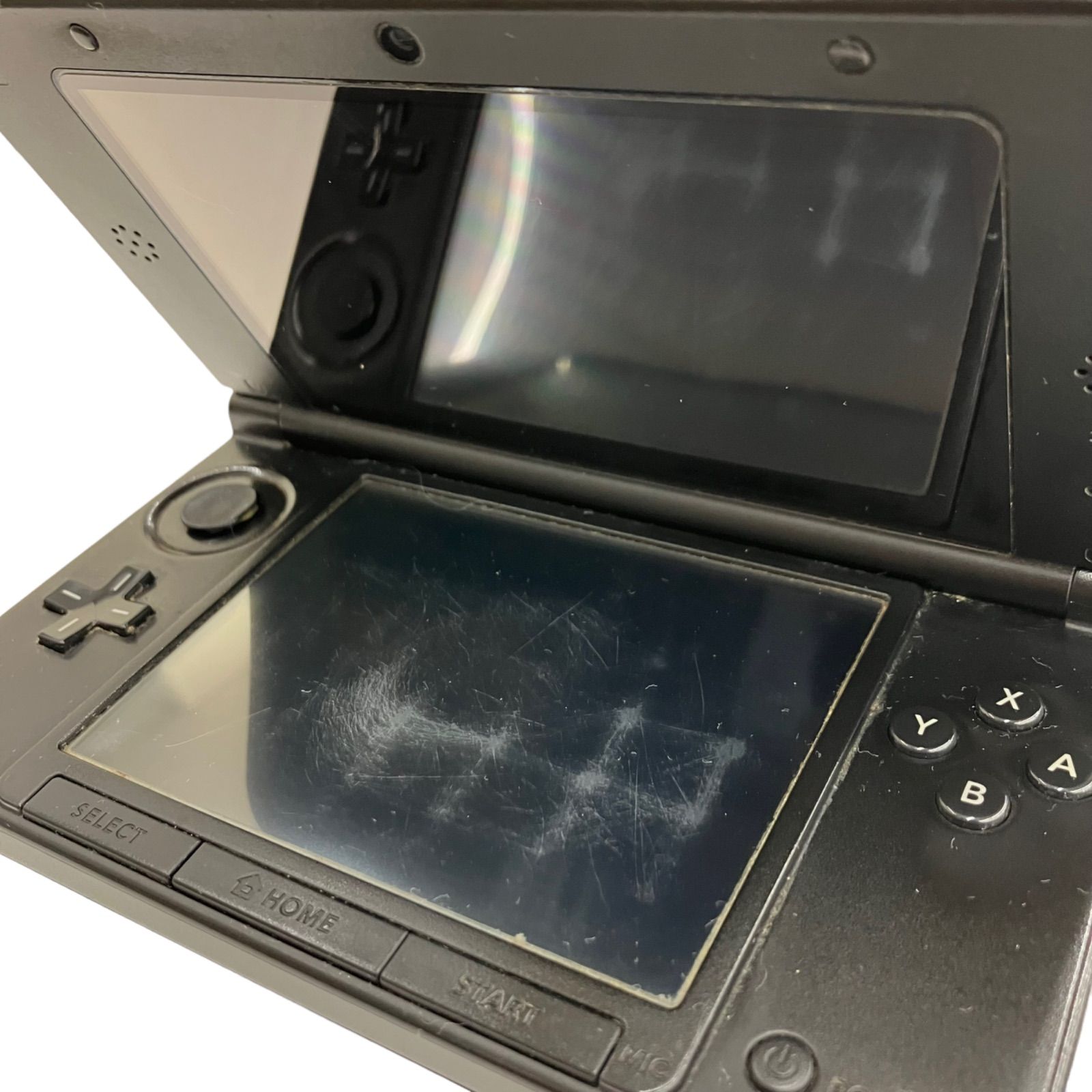 ニンテンドー 3DS LL シルバー×ブラック 可動品 - メルカリ