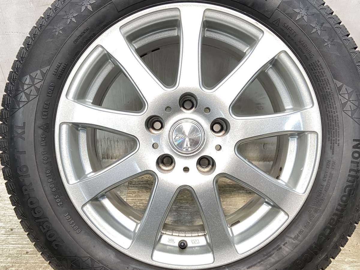 205/60R16 コンチネンタル NORTHCONTACT NC6 エクシーダ 16x6.5 38 