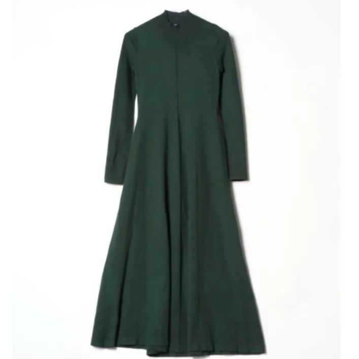 UN3D. アンスリード ＢＡＳＩＣ ＦＬＡＲＥ ＫＴ ＯＰ ダークグリーン