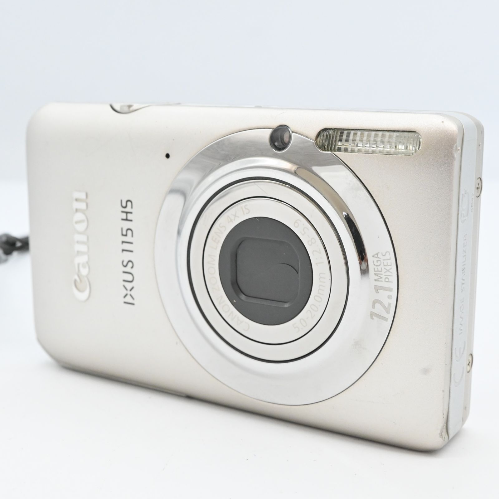 難有品 CANON コンパクトデジタルカメラ IXUS 115HS シルバー