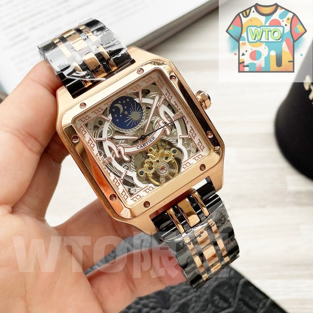 Cartier時計ケース Cartier カルティエ カーフレザー ウォッチケース 時計ケース