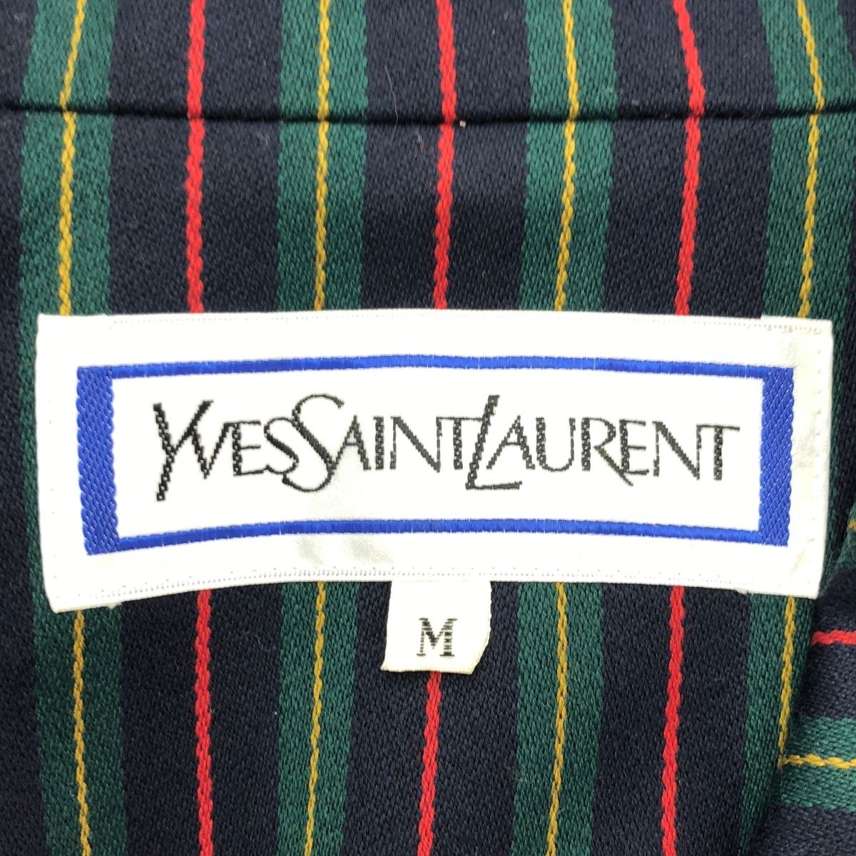 YVES SAINT LAURENT イヴサンローラン 4ポケットストライプ