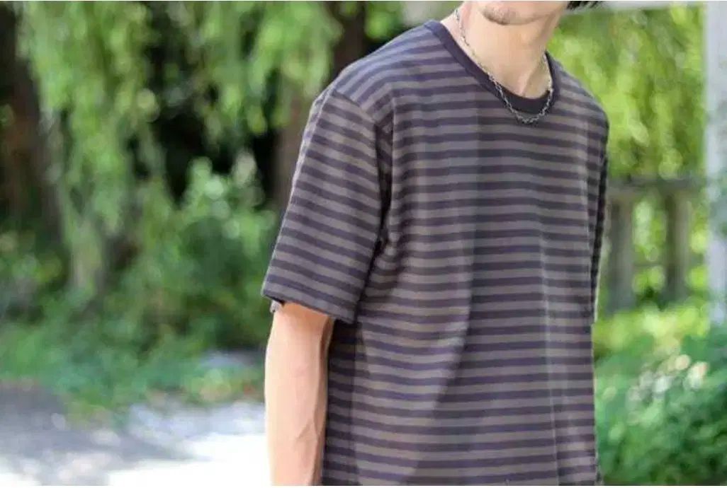 NANAMICA nanamica(ナナミカ) COOLMAX BORDER BROWN L サイズ
