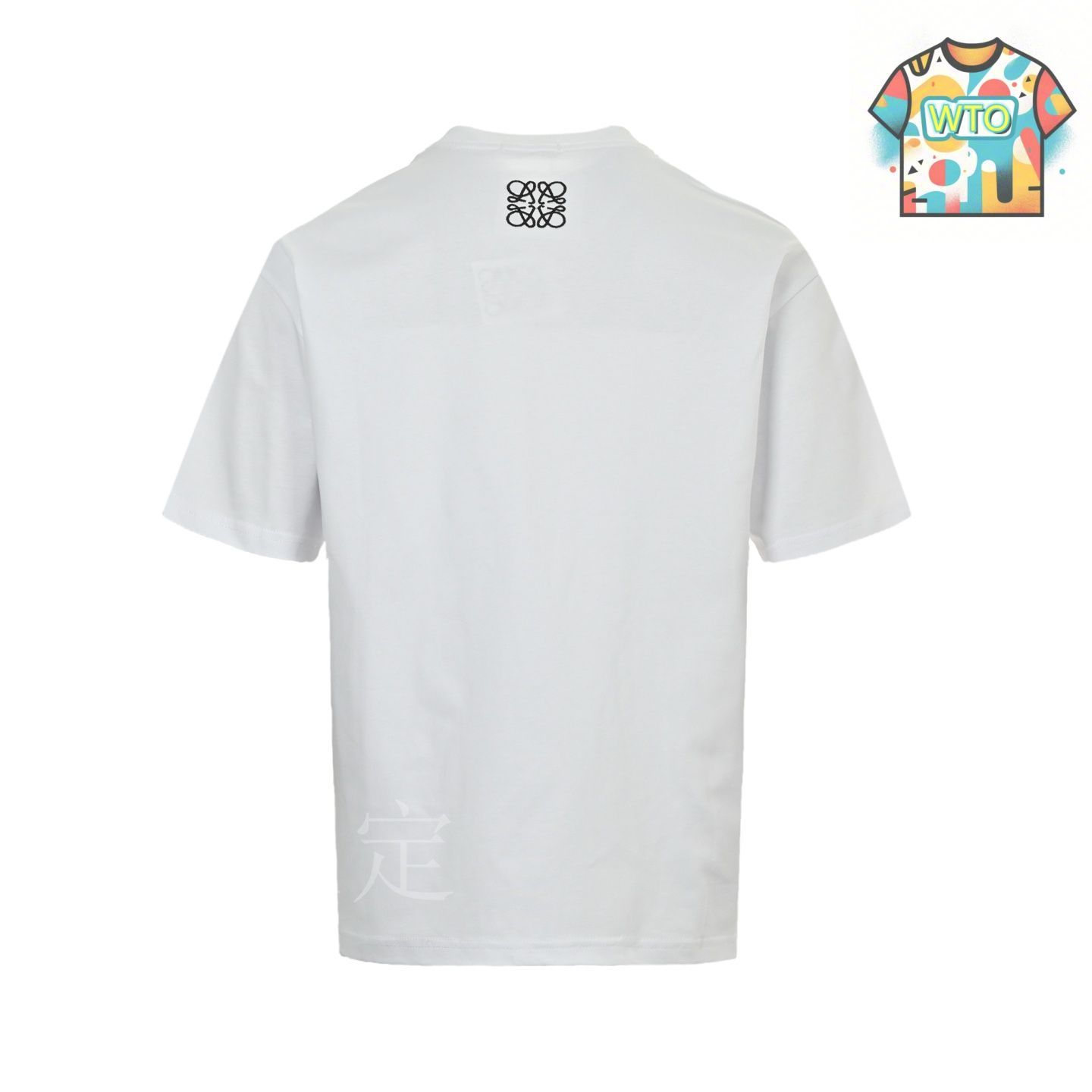 LOEWE ロエベ 刺繍 半袖 Tシャツ 男女兼用 間違いなく人気が集中する LOEWE 偽物ロエベ半袖 象の刺繍入り