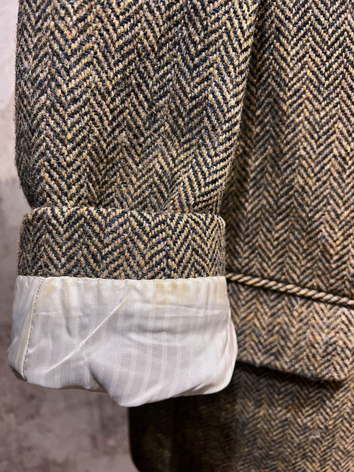 美品 英国製 マレンゴ X トゥモローランド BLUE BOAT ハリスツイード