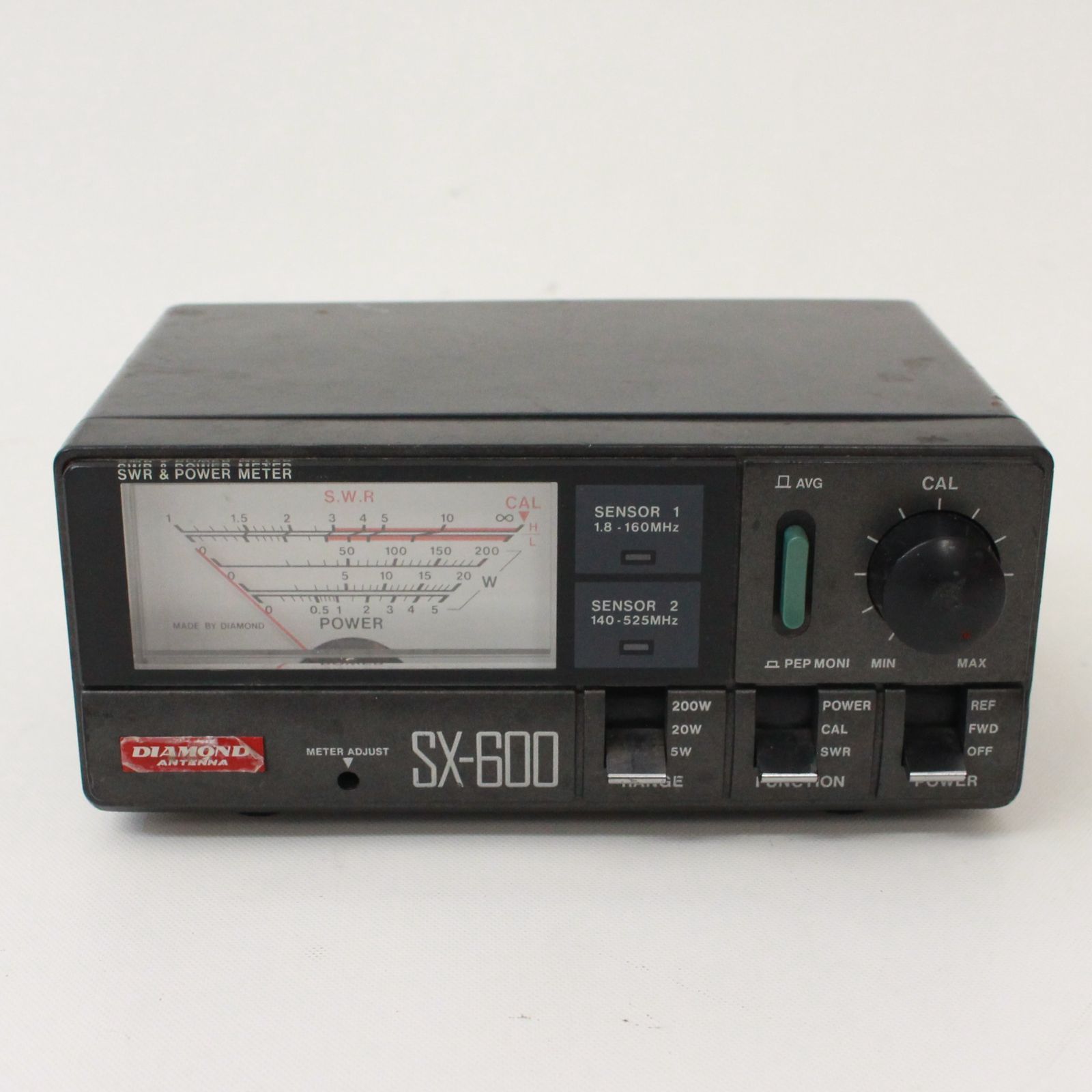 第一電波工業 SWR&パワー計 SX-600 1.8～525MHz 2センサー方式-