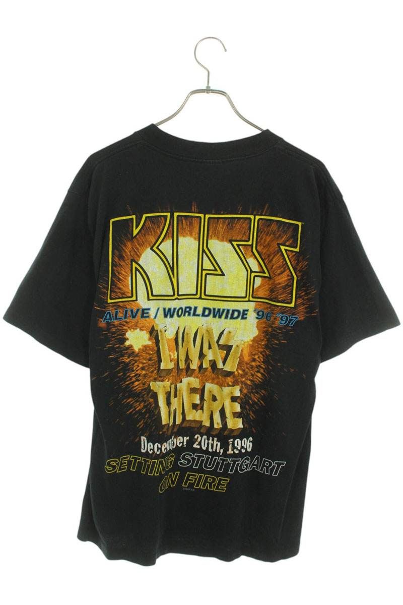 ヴィンテージ KISS/キッス ALIVE WORLDWIDE 96 97ツアーTシャツ メンズ L