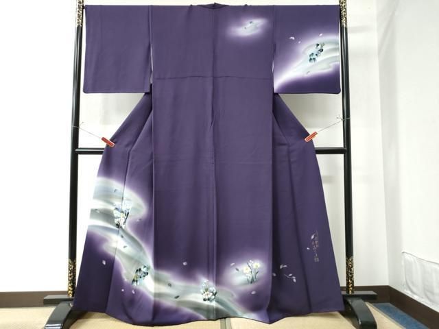 ♦︎きもの結♦︎本場琉球 読谷山花織 紬地 正絹♦︎sa018 2025年最新