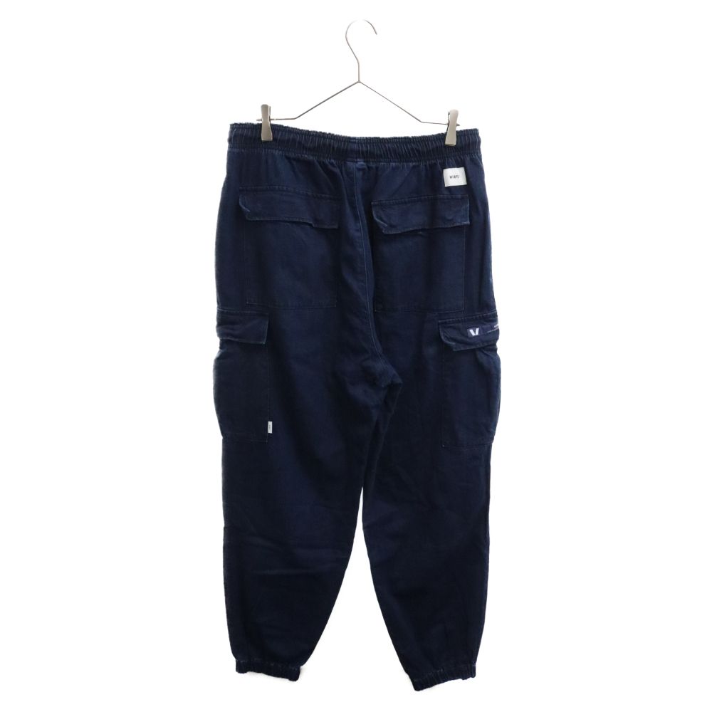 WTAPS (ダブルタップス) 23SS MILT2001 TROUSERS COTTON.DENIM イージーワイドジョガー デニムパンツ  インディゴ 231WVDT-PTM02 - メルカリ