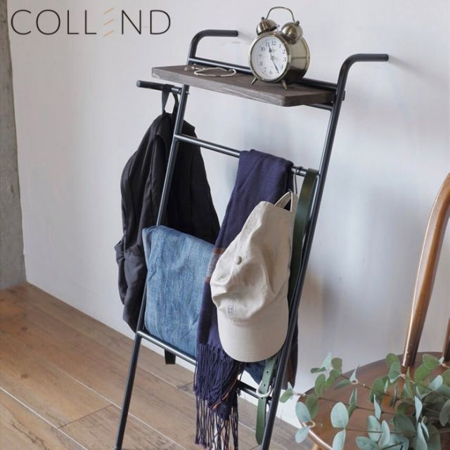 美品】DESIGN HOUSE ビョークスツール 革ハンドル グレー