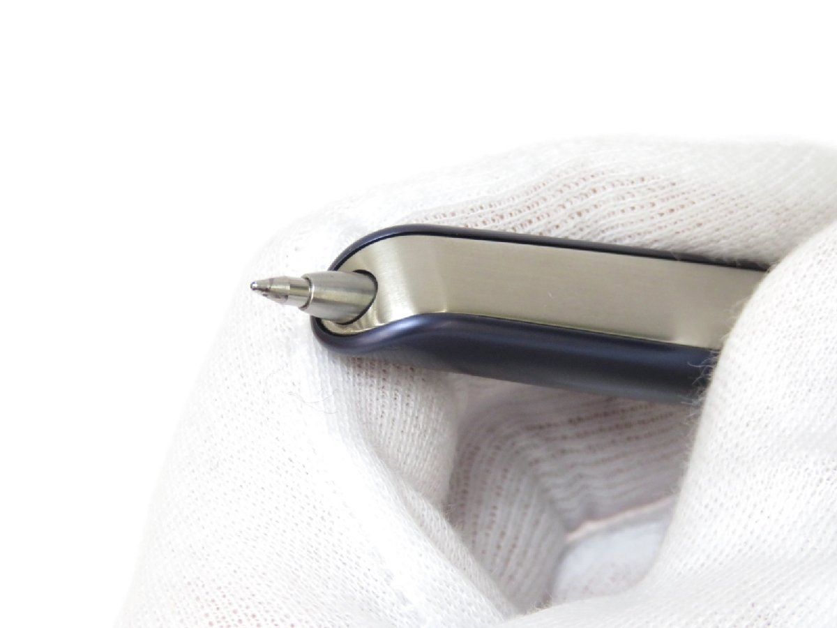 美品】HERMES エルメス ノーチラス ボールペン 青【A57580