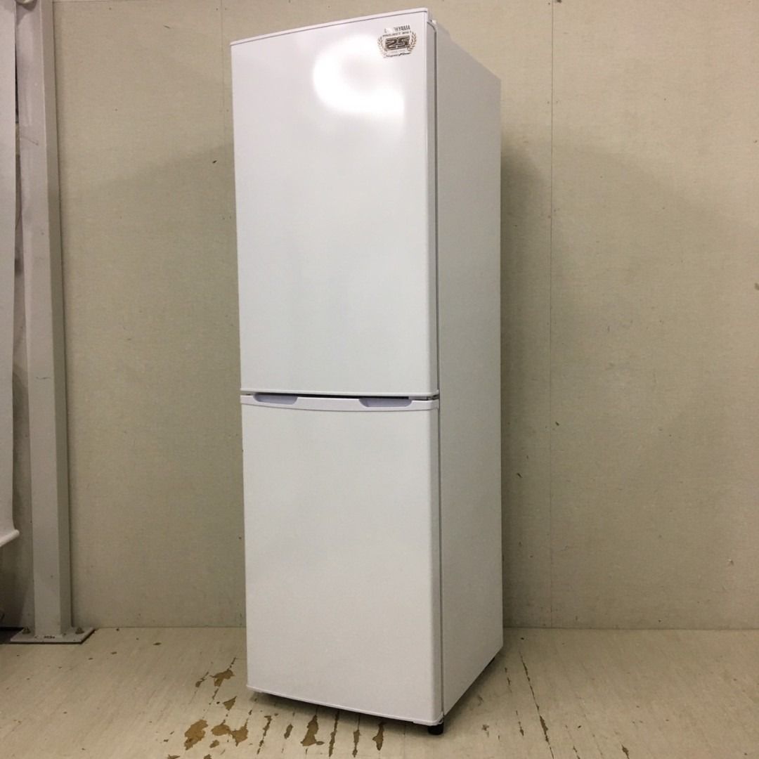 24957 一人暮らし2D冷蔵庫 IRIS OHYAMA AF162-W