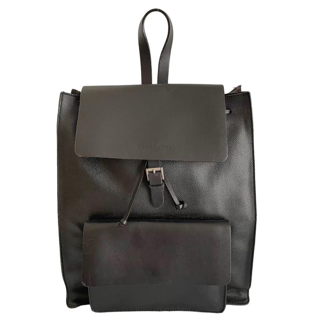 TRUSSARDI トラサルディ リュック バックパック バッグ 鞄 レザー 