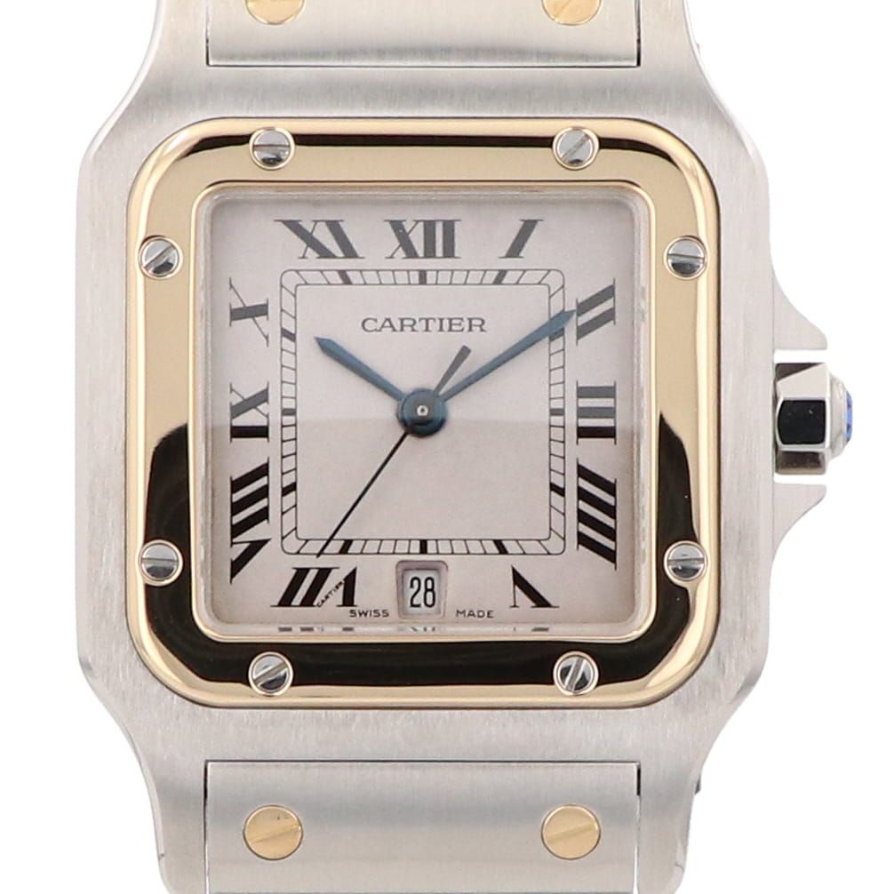 カルティエ CARTIER サントスガルベ LM W20011C4_1566 腕時計 SS YG 