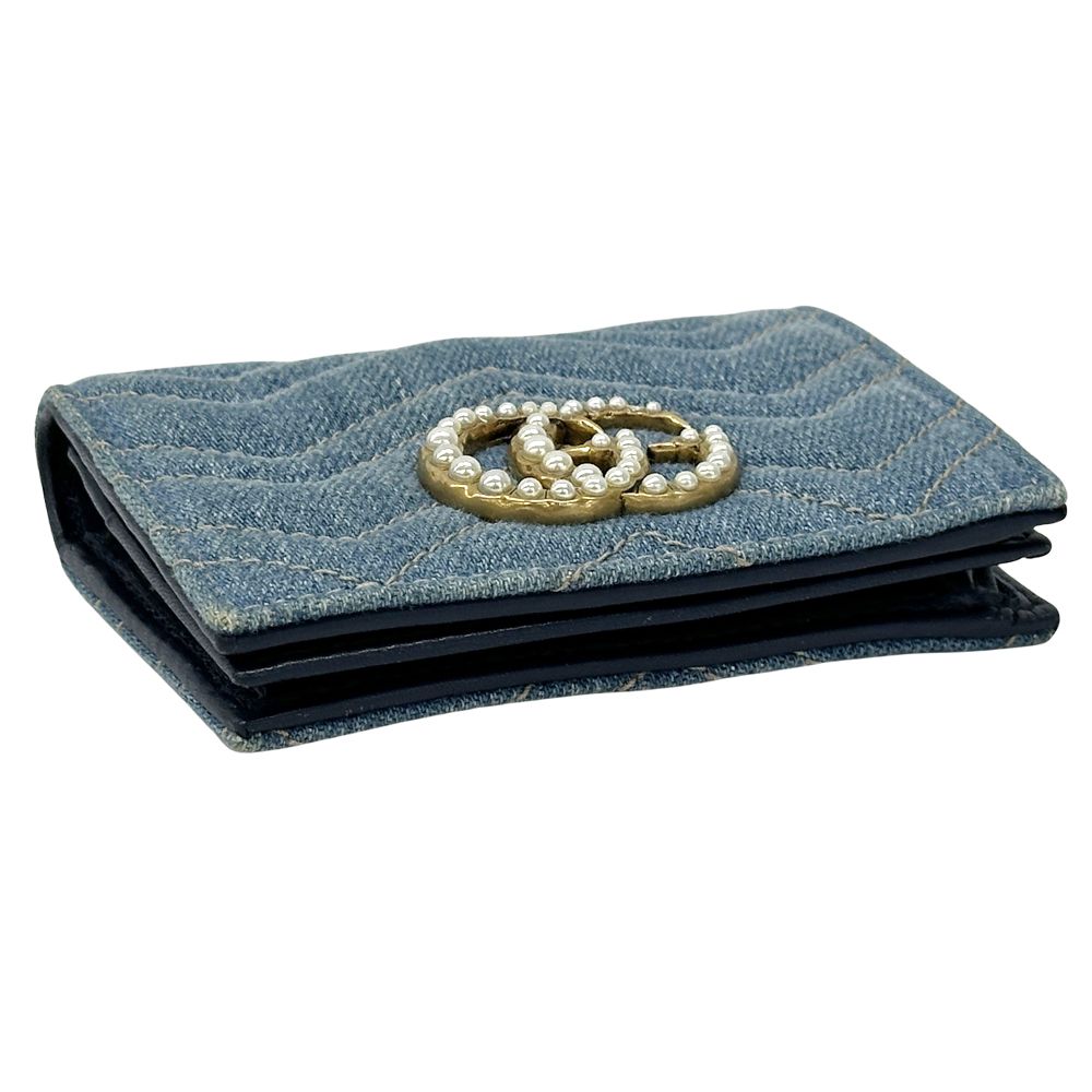 グッチ GUCCI 財布 レディース ブランド GGマーモント 二つ折り財布