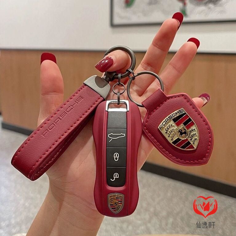 Porsche レザーキーホルダー 純正 ポルシェ 【公式通販】