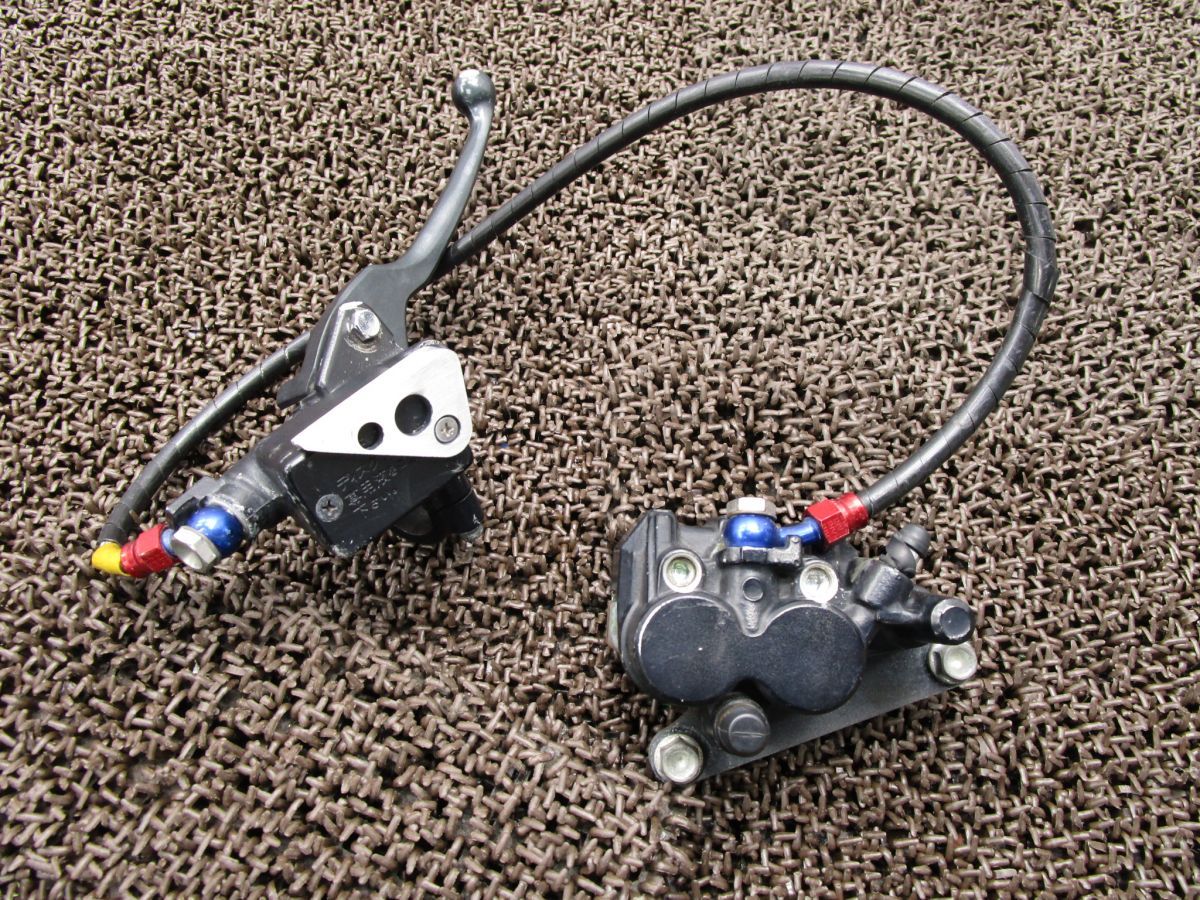 NSR50 ミニ フロントキャリパー マスター レバー △A1495 RS50 ホンダ RS50E MINI キャブ車