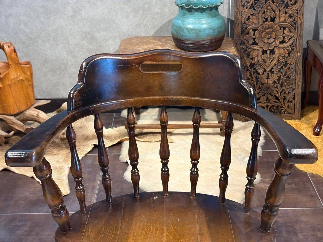 飛騨産業 キツツキ アームチェア ビンテージ オールド レトロ 肘掛椅子 飛騨産業 ウィンザーアームチェア ダイニングチェア レトロ 椅子