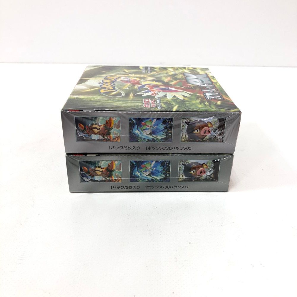 スカーレットex】ポケモンカード ポケカ未開封BOX シュリンク