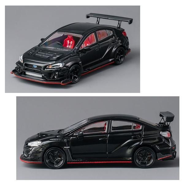 1/64 CM MODEL VARIS SUBARU スバル WRX STI 交換用ホイール付き