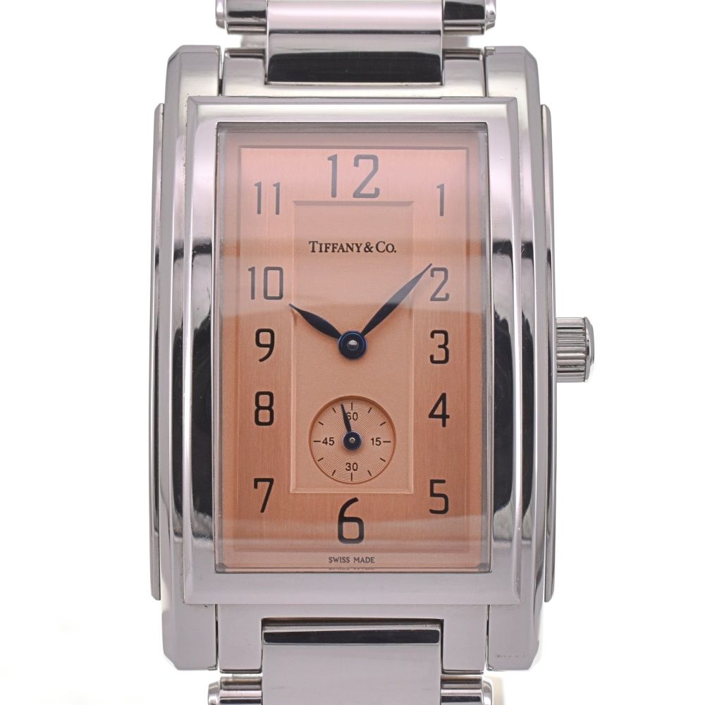 ティファニー TIFFANY-Co. Ref.19475395 グランド レクタンギュラー スモールセコンド クォーツ メンズ I 142471