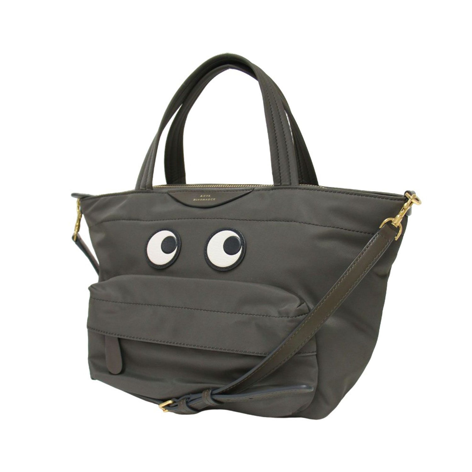 ANYA HINDMARCH アニヤ ハインドマーチ EYES ナイロン イースト 