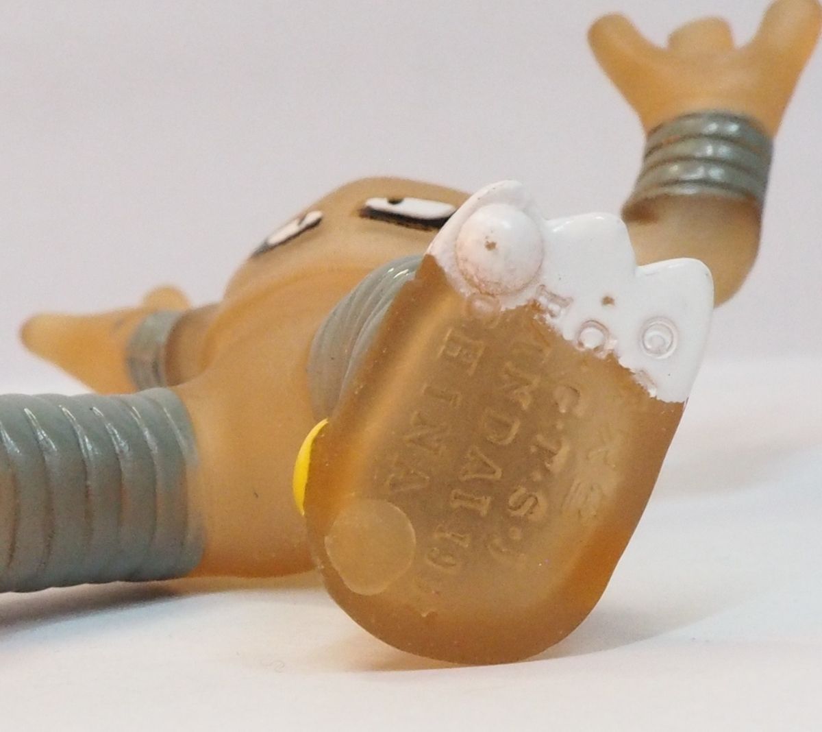 ポケモン キッズ【サワムラー クリアVerレア】ソフビ指人形フィギュア ポケモン キッズ【サワムラー クリアVerレア】ソフビ指人形フィギュア