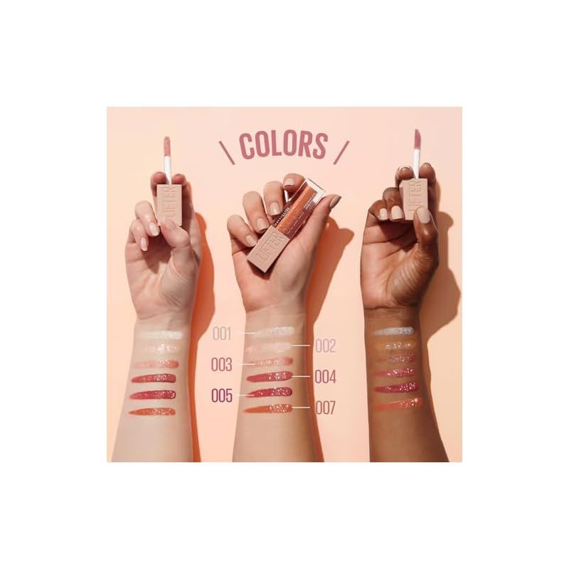 メイベリン リフターシャイン 003 グロスプランパー リップ 口紅