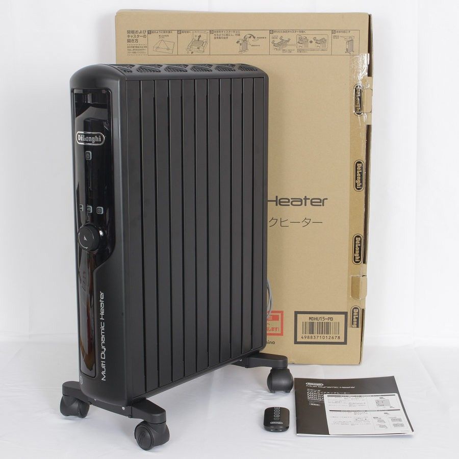 デロンギ MDHU15-PB マルチダイナミックヒーター 1500Wモデル