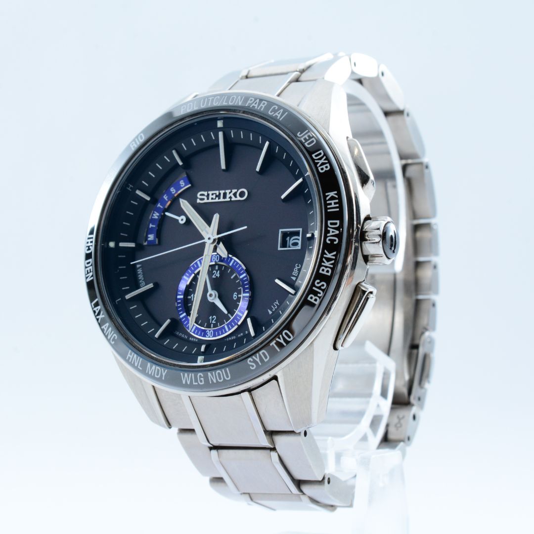 セイコーブライツ 8B54-0AW0 電波ソーラー 電波ソーラーSEIKO