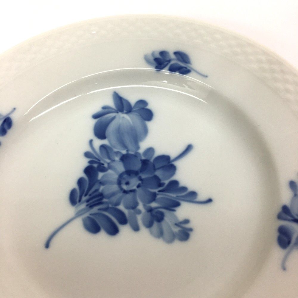 ROYAL COPENHEN ブル一フラワー皿 直径25センチ 1円 キッチン・日用品