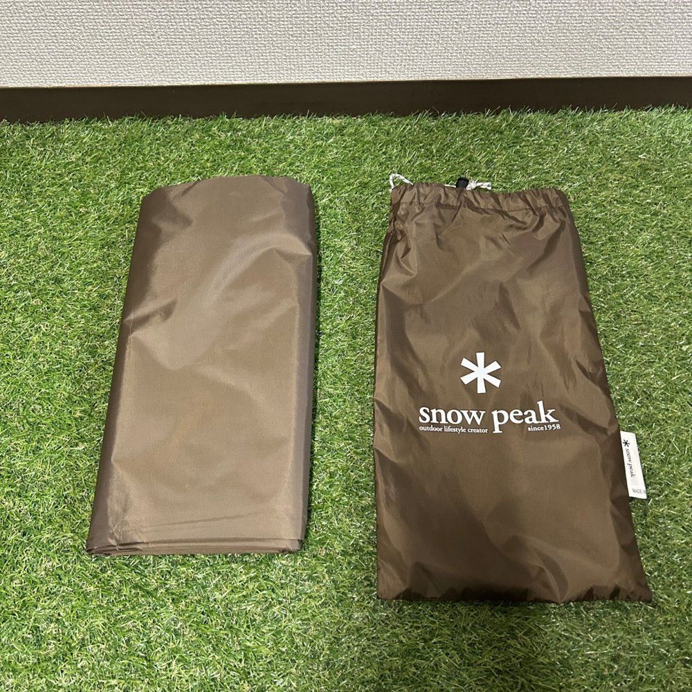 販売 snowpeak スノーピーク フロアマット&フロアシートセット SET